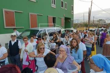 Romería popular en El Caracol (Foto Francisco Javier Santana)